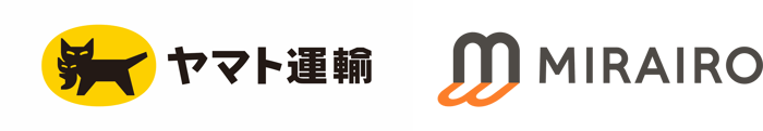 【ロゴマーク】左：ヤマト運輸、右：ミライロ
