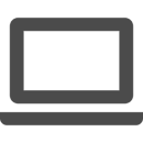 ノートパソコンのアイコン