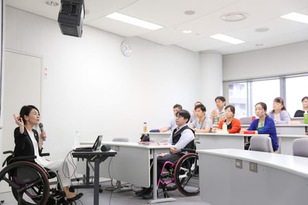 写真　ユニバーサルマナー検定開催の様子
