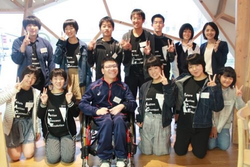 写真　参加いただいた学生さんの集合写真