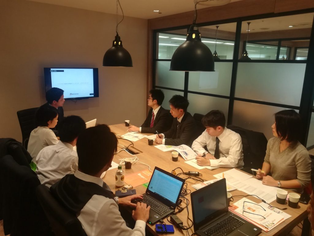 営業についてのワーク