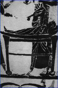 【画像】紀元前500年のギリシャで描かれた車輪のついたベッドの絵