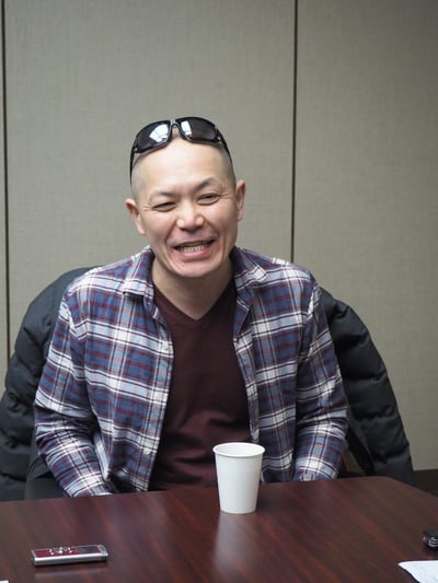 写真　感想を語る金子さん