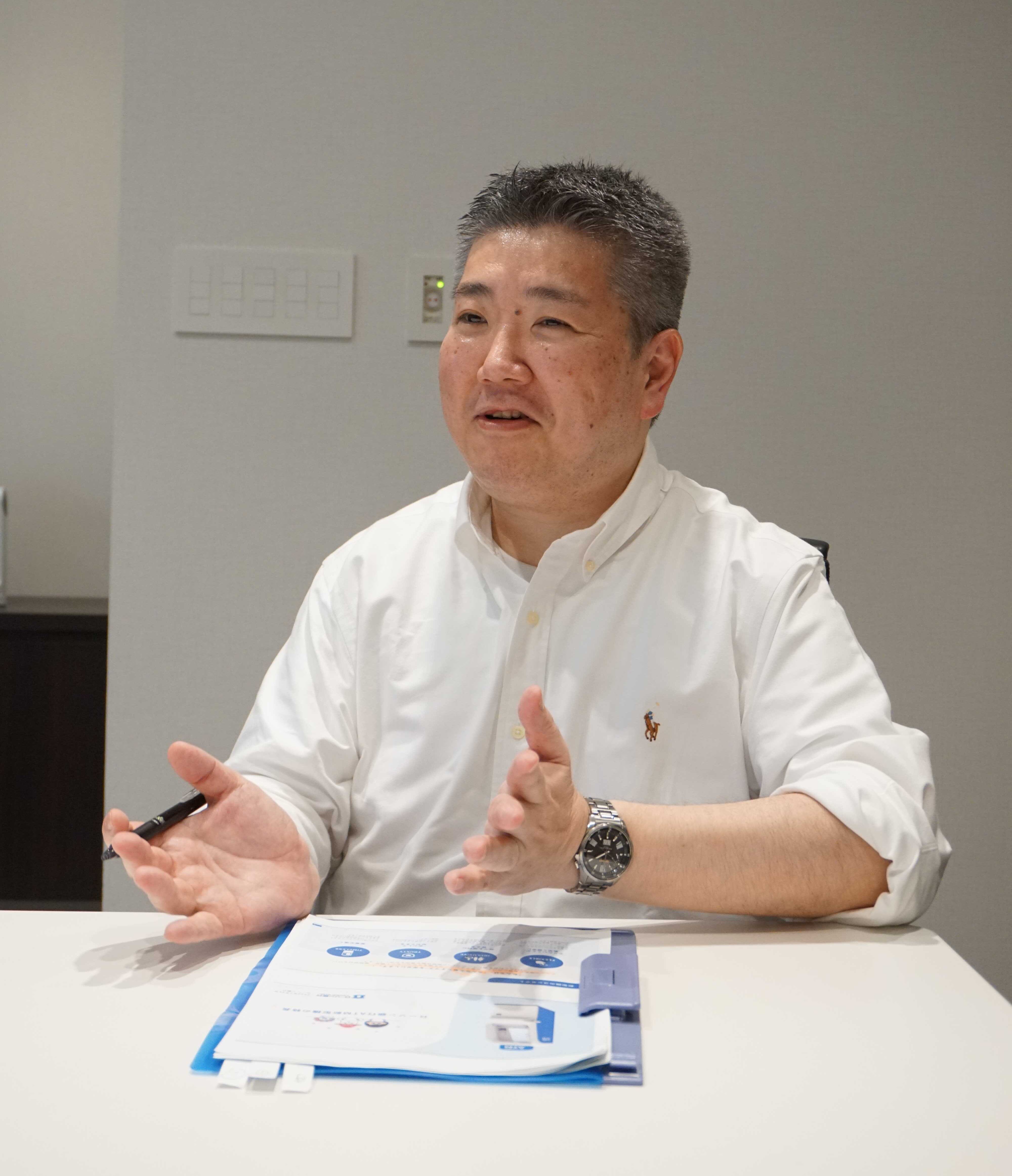 写真　商品サービス部エキスパート矢口貴教様