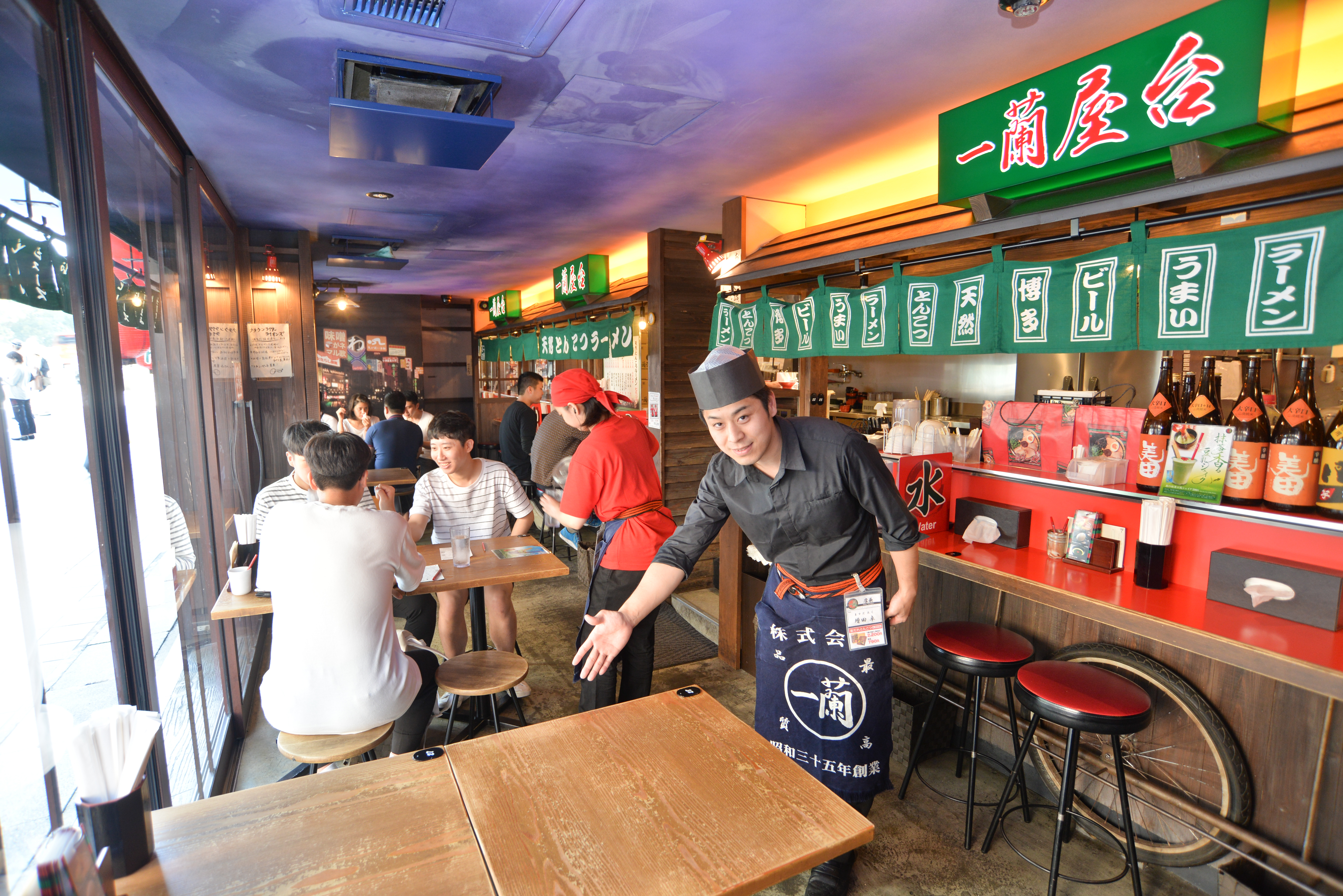 一蘭のマナーは？